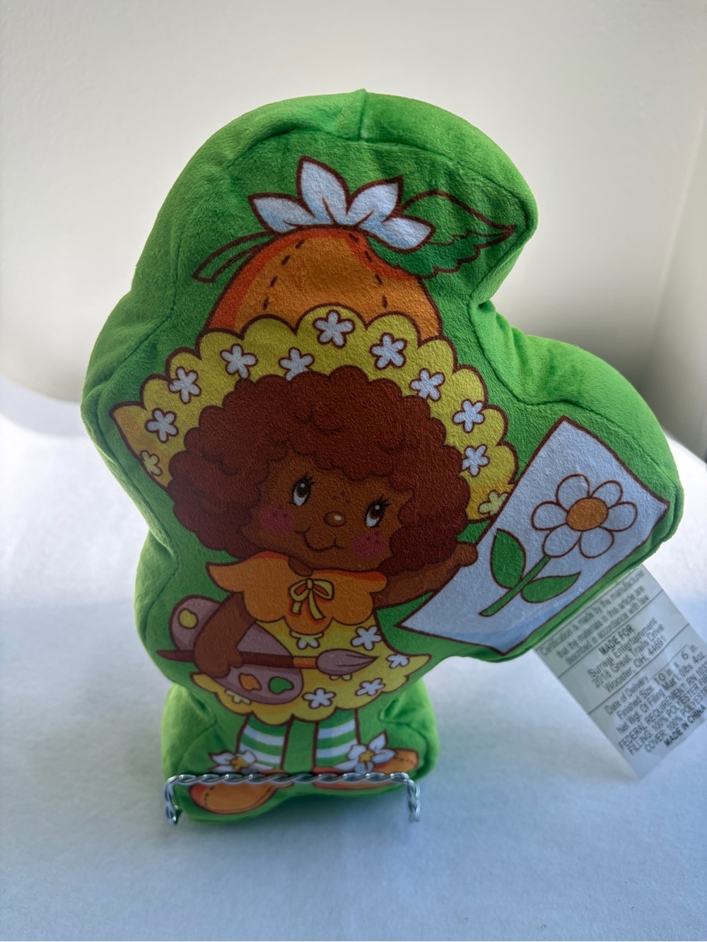 Strawberry Shortcake Orange Blossom 10” Plush Character Pillow Polyester